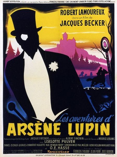 Les aventures d’Arsène Lupin / The Adventures of Arsène Lupin (1957) Jacques Becker, Robert Lamoureux, Liselotte Pulver, O.E. Hasse, Crime, Mystery