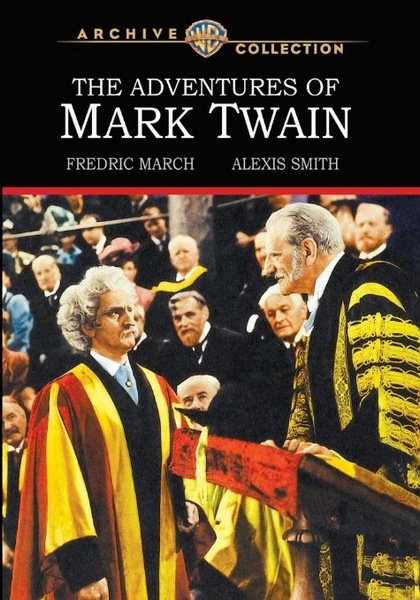 The Adventures of Mark Twain (1944) Irving Rapper, Fredric March, Alexis Smith, Donald Crisp, Adventure, Biography, Drama