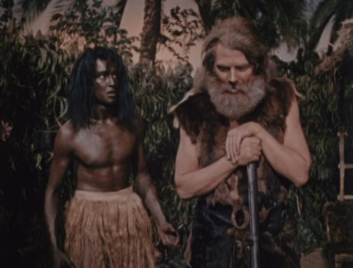 The Adventures of Robinson Crusoe (1954) Luis Buñuel, Dan O’Herlihy, Jaime Fernández, Felipe de Alba, Adventure, Drama-poster