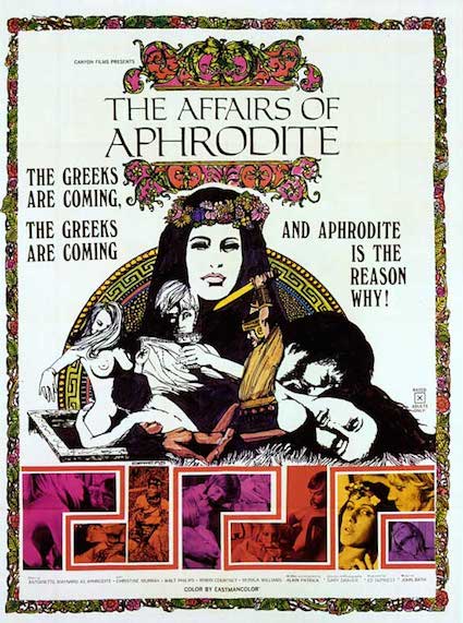 The Affairs of Aphrodite (1970) Alain Patrick, Antoinette Maynard, Luanne Roberts, Walt Phillips