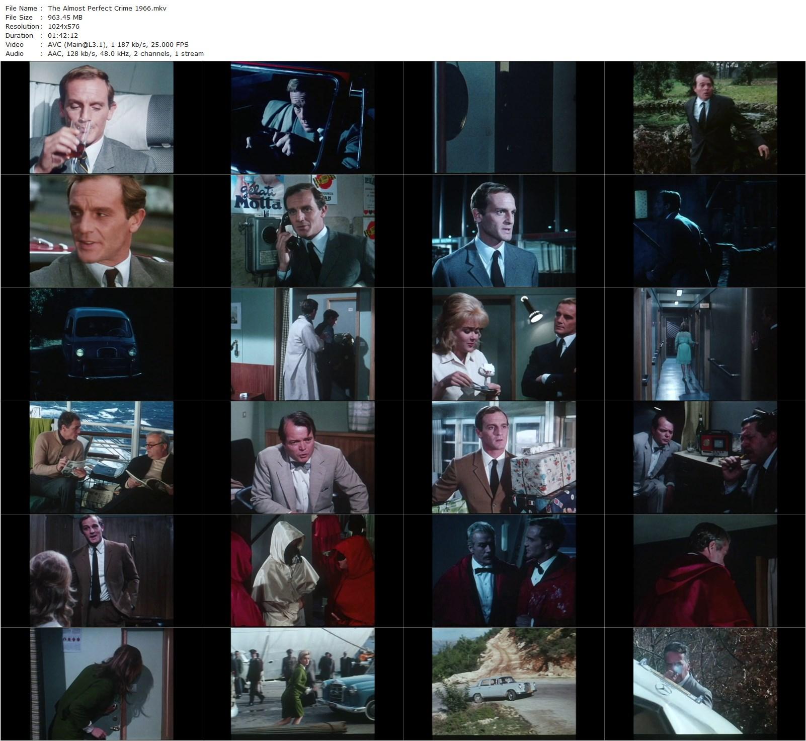 The Almost Perfect Crime AKA Delitto quasi perfetto (1966) Mario Camerini, Philippe Leroy, Pamela Tiffin, Graziella Granata-poster