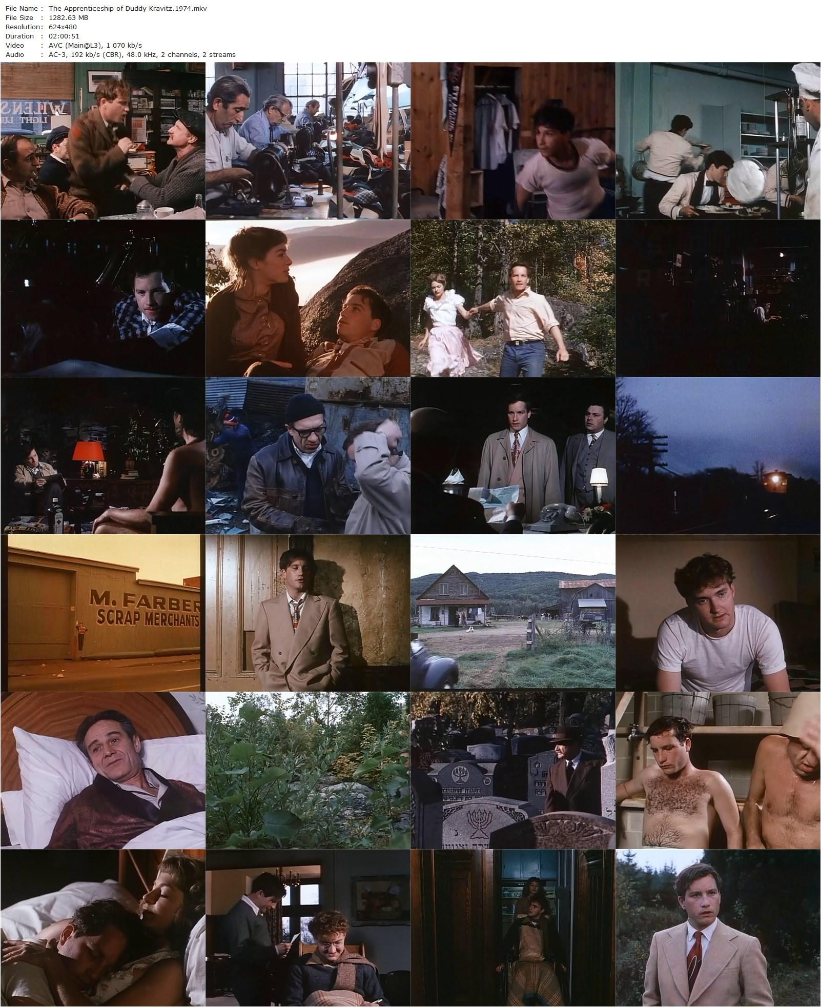 The Apprenticeship of Duddy Kravitz (1974) Ted Kotcheff, Richard Dreyfuss, Micheline Lanctôt, Jack Warden-poster