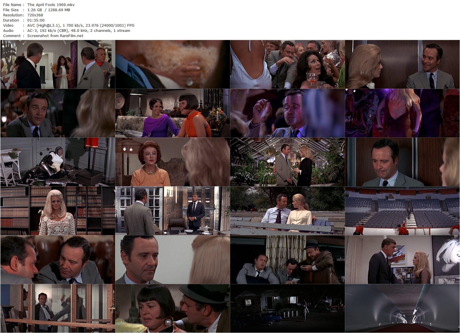 The April Fools (1969) Stuart Rosenberg, Jack Lemmon, Catherine Deneuve, Peter Lawford-poster