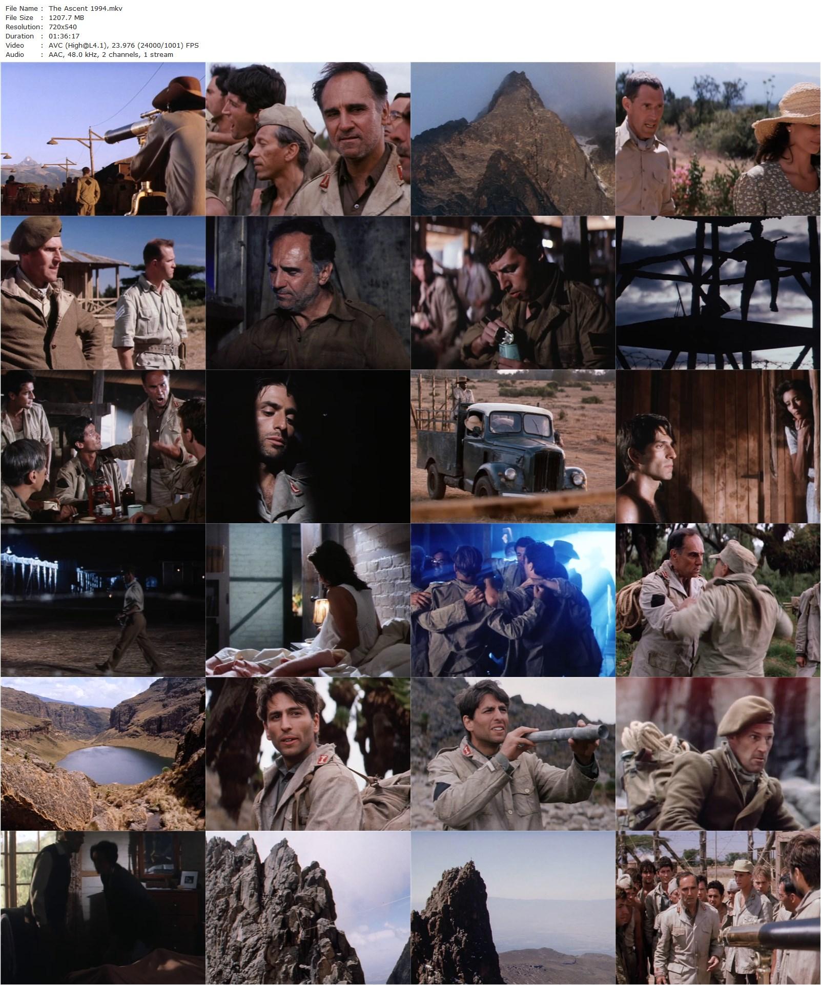 The Ascent (1994) Donald Shebib, Vincent Spano, Ben Cross, Tony Lo Bianco-poster