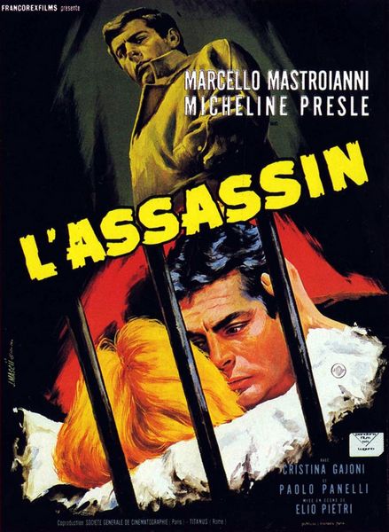 L’assassino / The Assassin (1961) Elio Petri, Marcello Mastroianni, Micheline Presle, Cristina Gaioni