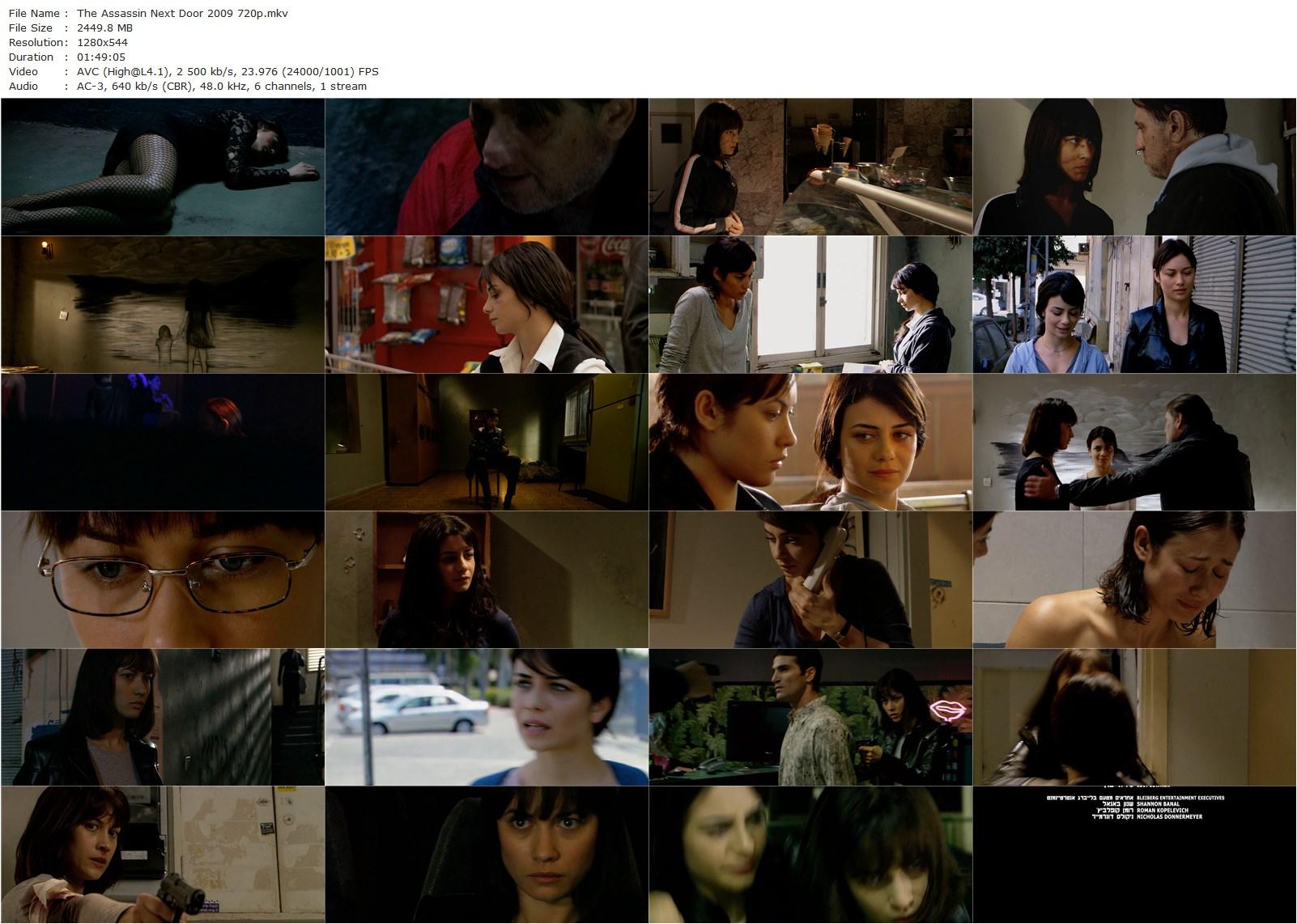 The Assassin Next Door AKA Kirot (2009) Danny Lerner, Olga Kurylenko, Ninet Tayeb, Henry David-poster