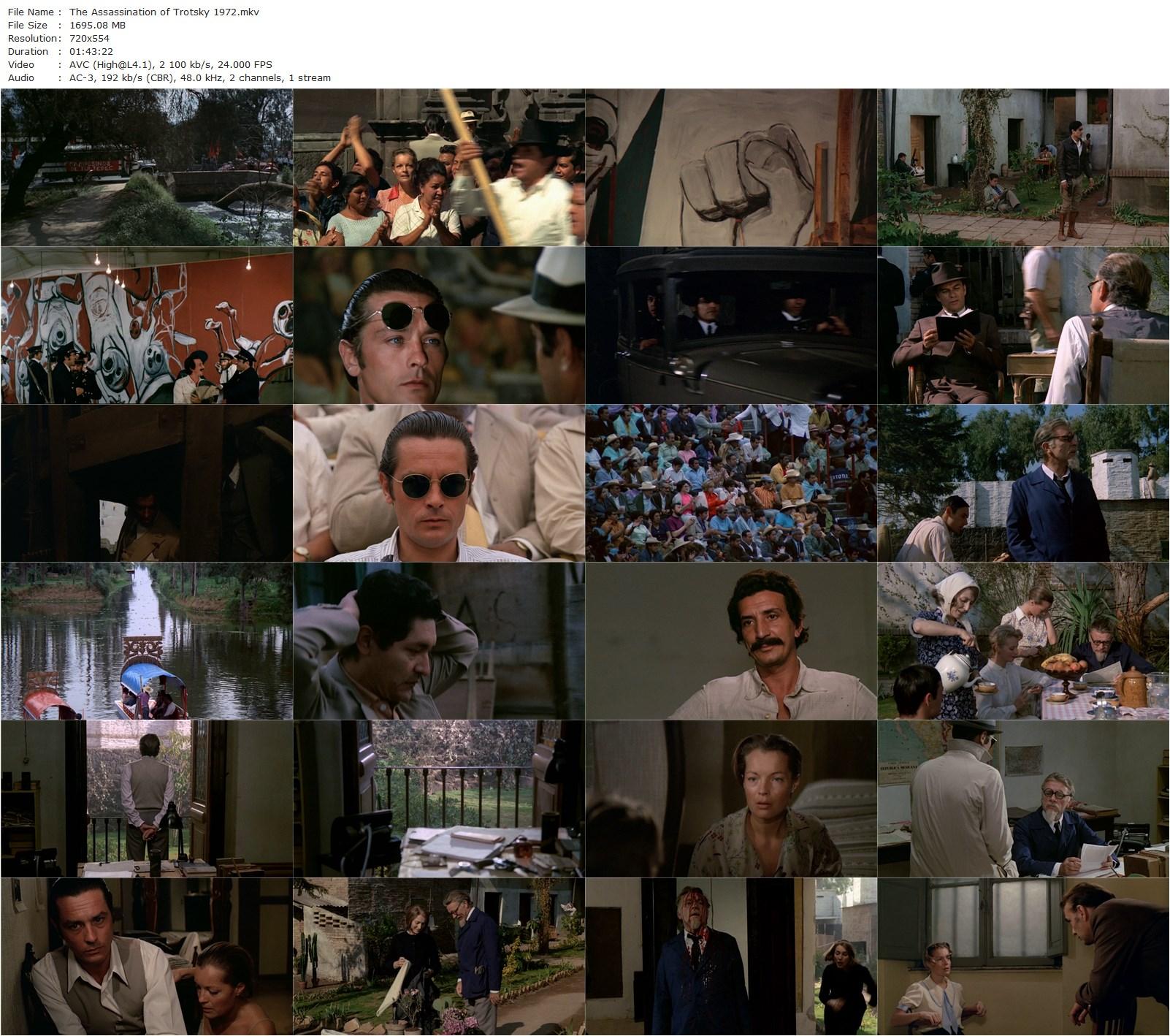 The Assassination of Trotsky (1972) Joseph Losey, Richard Burton, Alain Delon, Romy Schneider-poster