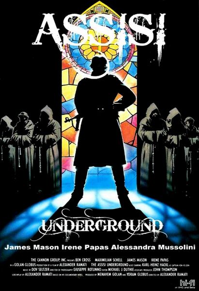 The Assisi Underground (1985) Alexander Ramati, Ben Cross, James Mason, Irene Papas, Drama, History, War