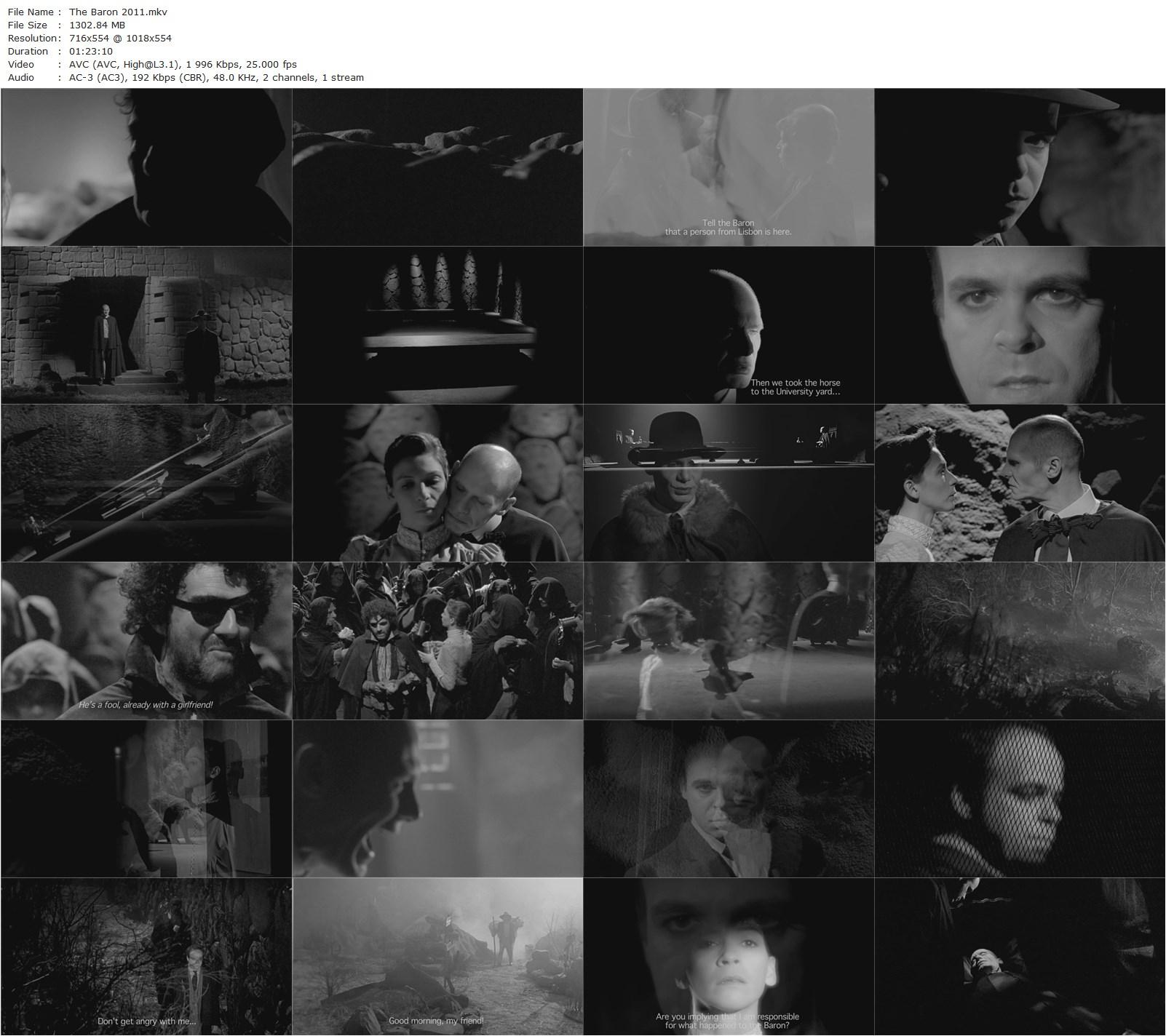 The Baron (2011) Edgar Pêra, Marina Albuquerque, Marcos Barbosa, Vítor Correia-poster