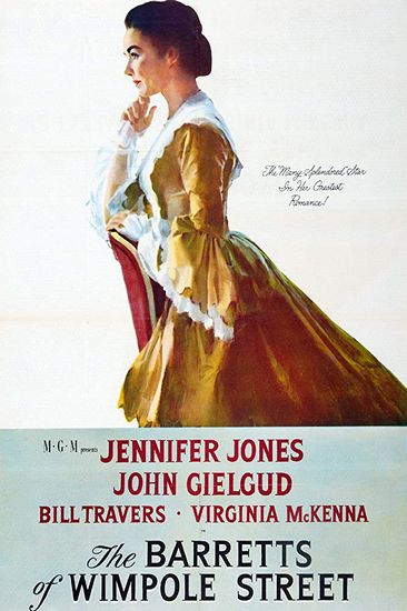 The Barretts of Wimpole Street (1957) Sidney Franklin, Jennifer Jones, John Gielgud, Bill Travers