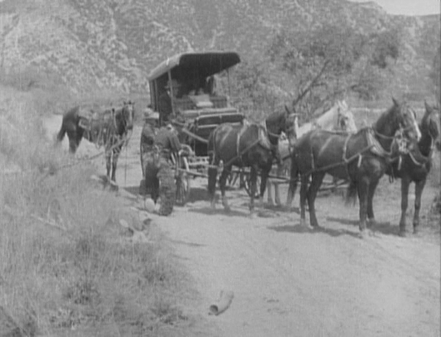 D.W. Griffith - The Battle of Elderbush Gulch (1913)-poster