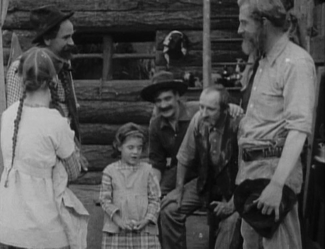 D.W. Griffith - The Battle of Elderbush Gulch (1913)-poster