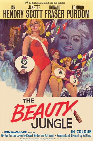 The Beauty Jungle (1964) Val Guest, Ian Hendry, Janette Scott, Ronald Fraser