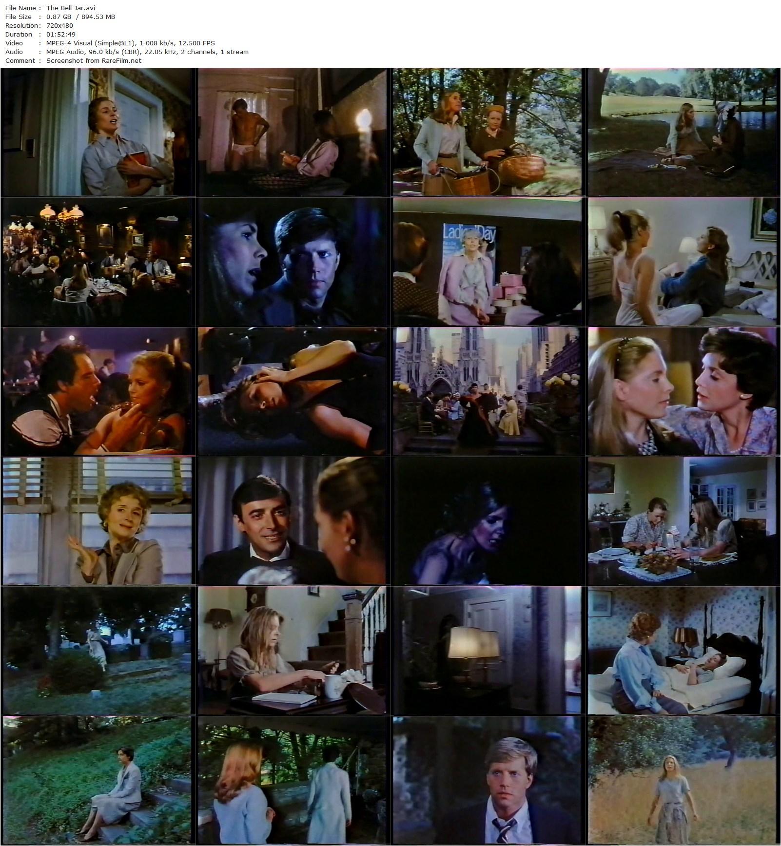 The Bell Jar (1979) Larry Peerce, Marilyn Hassett, Julie Harris, Jameson Parker-poster