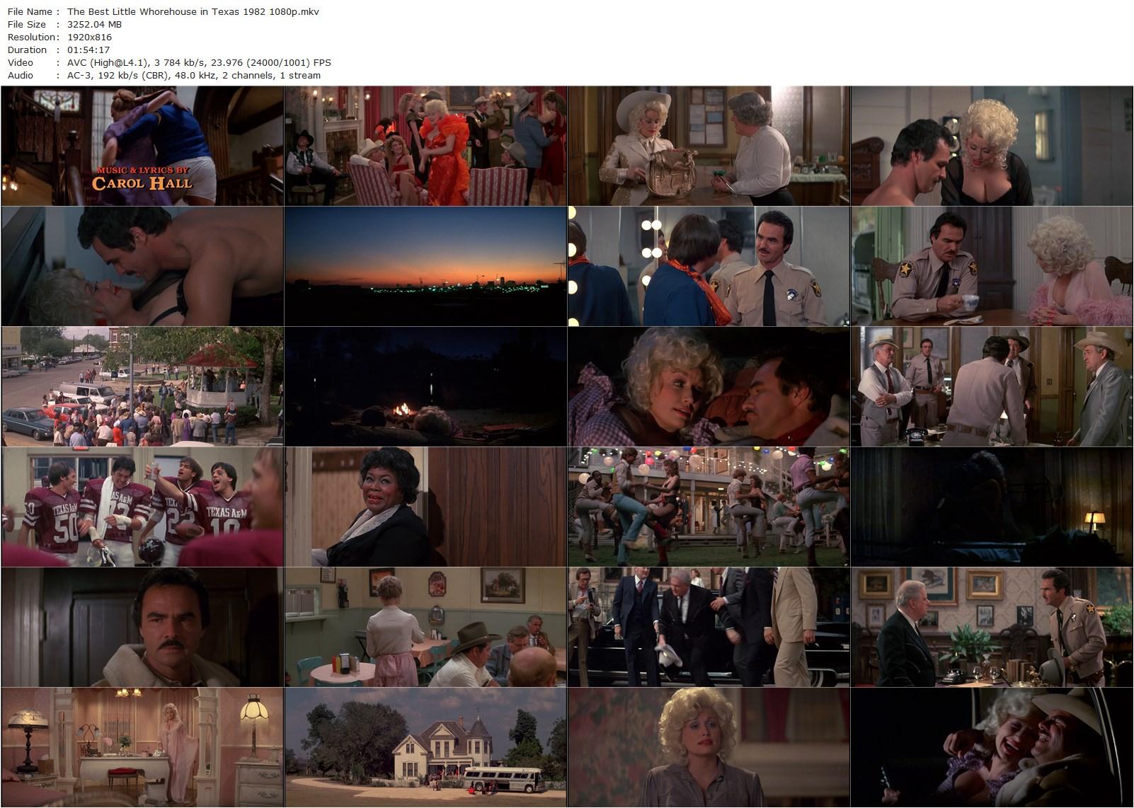 The Best Little Whorehouse in Texas (1982) Colin Higgins, Burt Reynolds, Dolly Parton, Dom DeLuise-poster