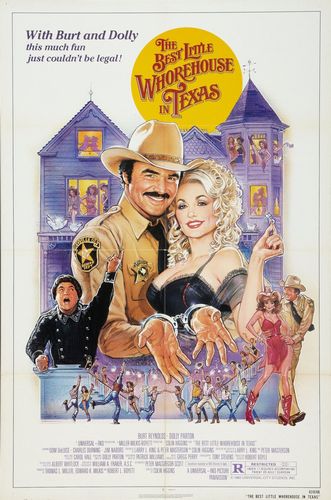 The Best Little Whorehouse in Texas (1982) Colin Higgins, Burt Reynolds, Dolly Parton, Dom DeLuise