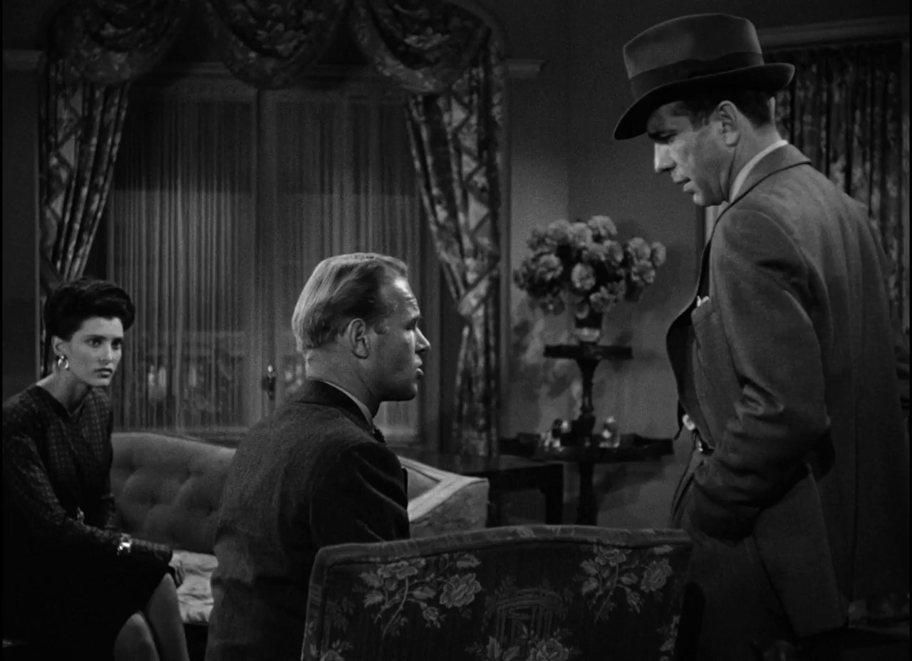 The Big Sleep (1946) Howard Hawks, Humphrey Bogart, Lauren Bacall, John Ridgely, Crime, Film-Noir, Mystery, Thriller-poster