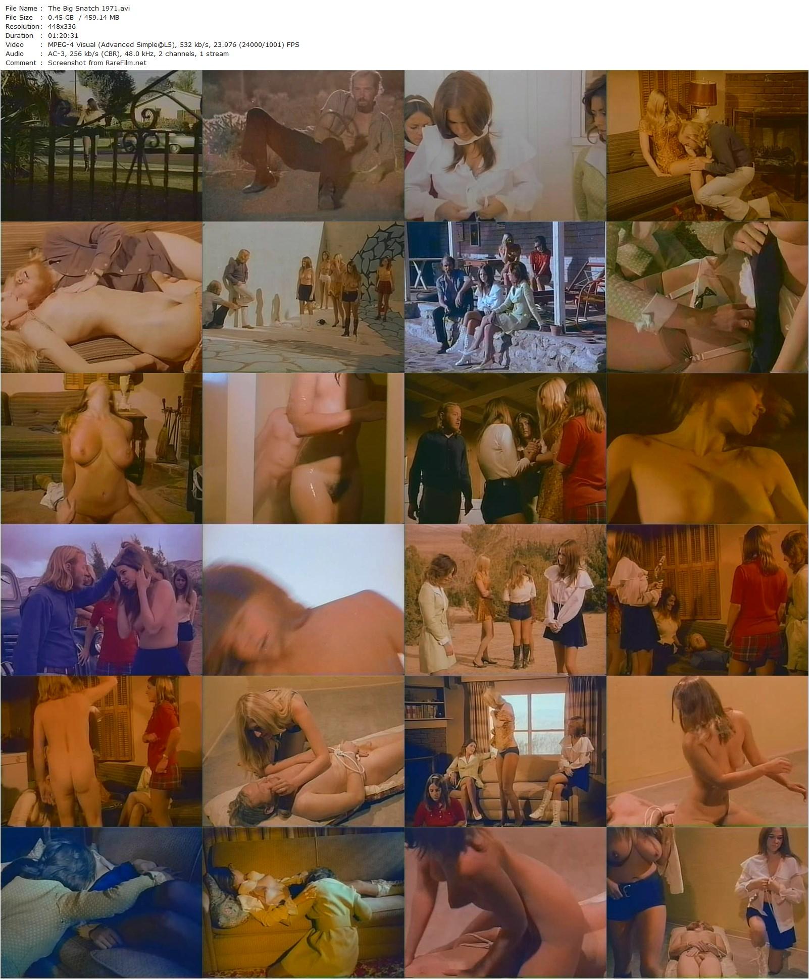 The Big Snatch (1971) Byron Mabe, Dan Martin, Harry Chest, Momo, Peggy Church-poster