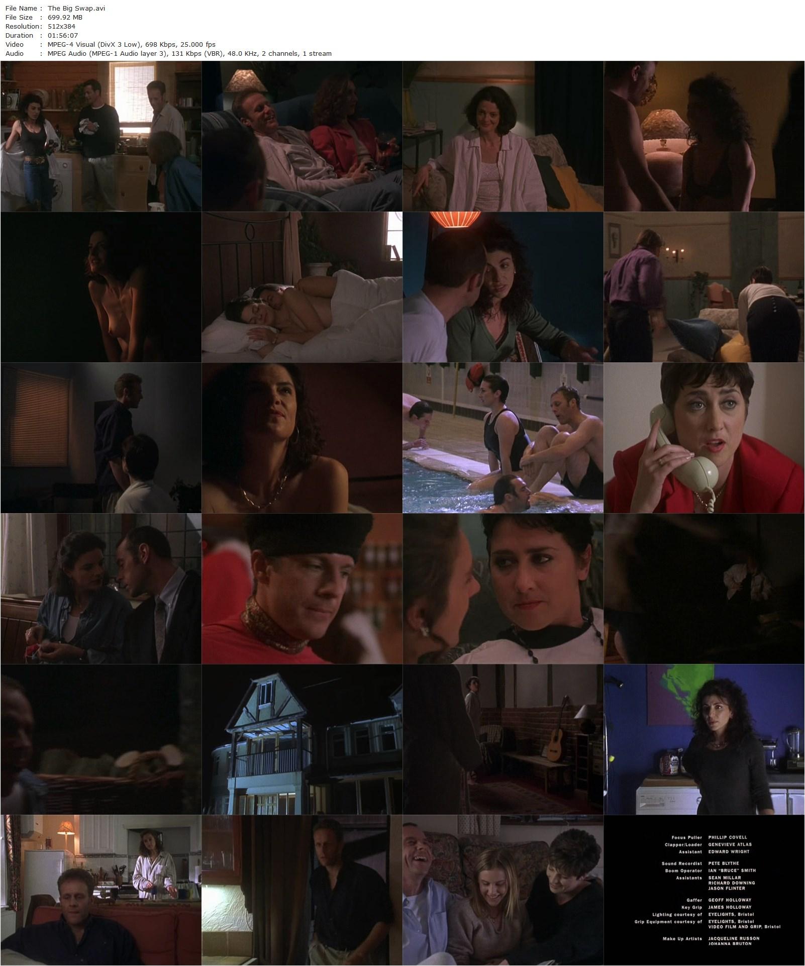 The Big Swap (1998) Niall Johnson, Anthony Edridge, Sorcha Brooks, Richard Cherry-poster