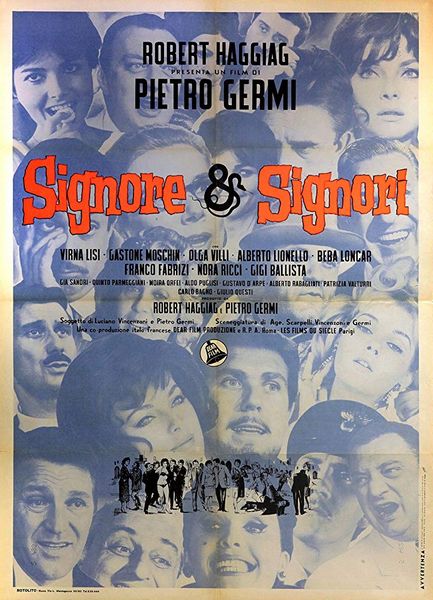 The Birds, the Bees and the Italians / Signore & signori (1965) Pietro Germi, Virna Lisi, Gastone Moschin, Alberto Lionello