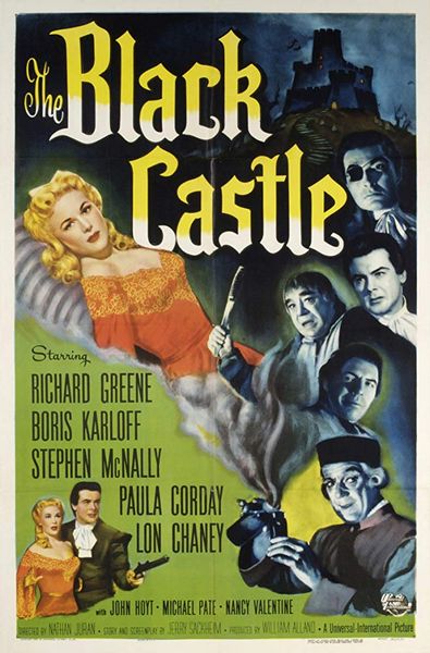 The Black Castle (1952) Nathan Juran, Richard Greene, Boris Karloff, Stephen McNally
