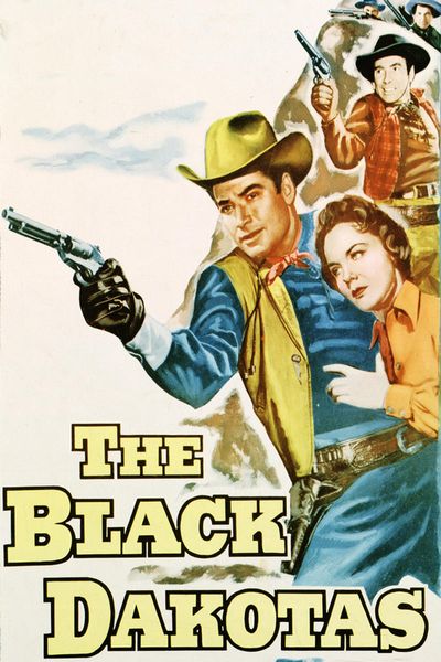The Black Dakotas (1954) Ray Nazarro, Gary Merrill, Wanda Hendrix, John Bromfield, Action, War, Western