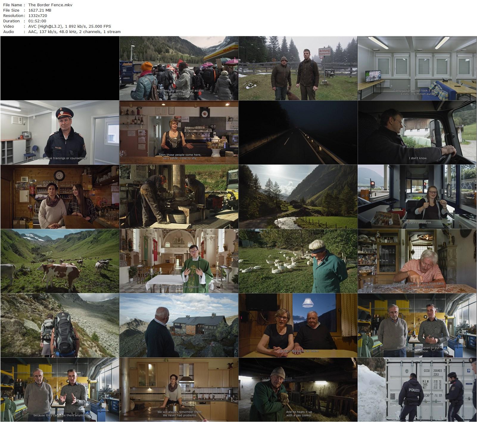 The Border Fence AKA Die bauliche Maßnahme (2018) Nikolaus Geyrhalter-poster