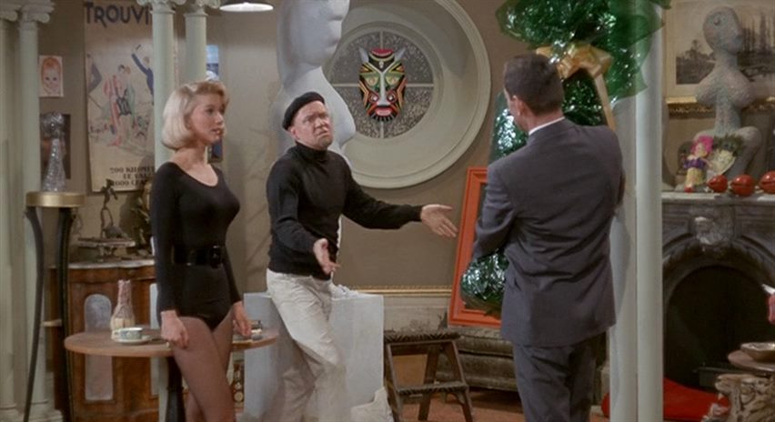 The Brass Bottle (1964) Harry Keller, Tony Randall, Burl Ives, Barbara Eden, Comedy, Fantasy-poster