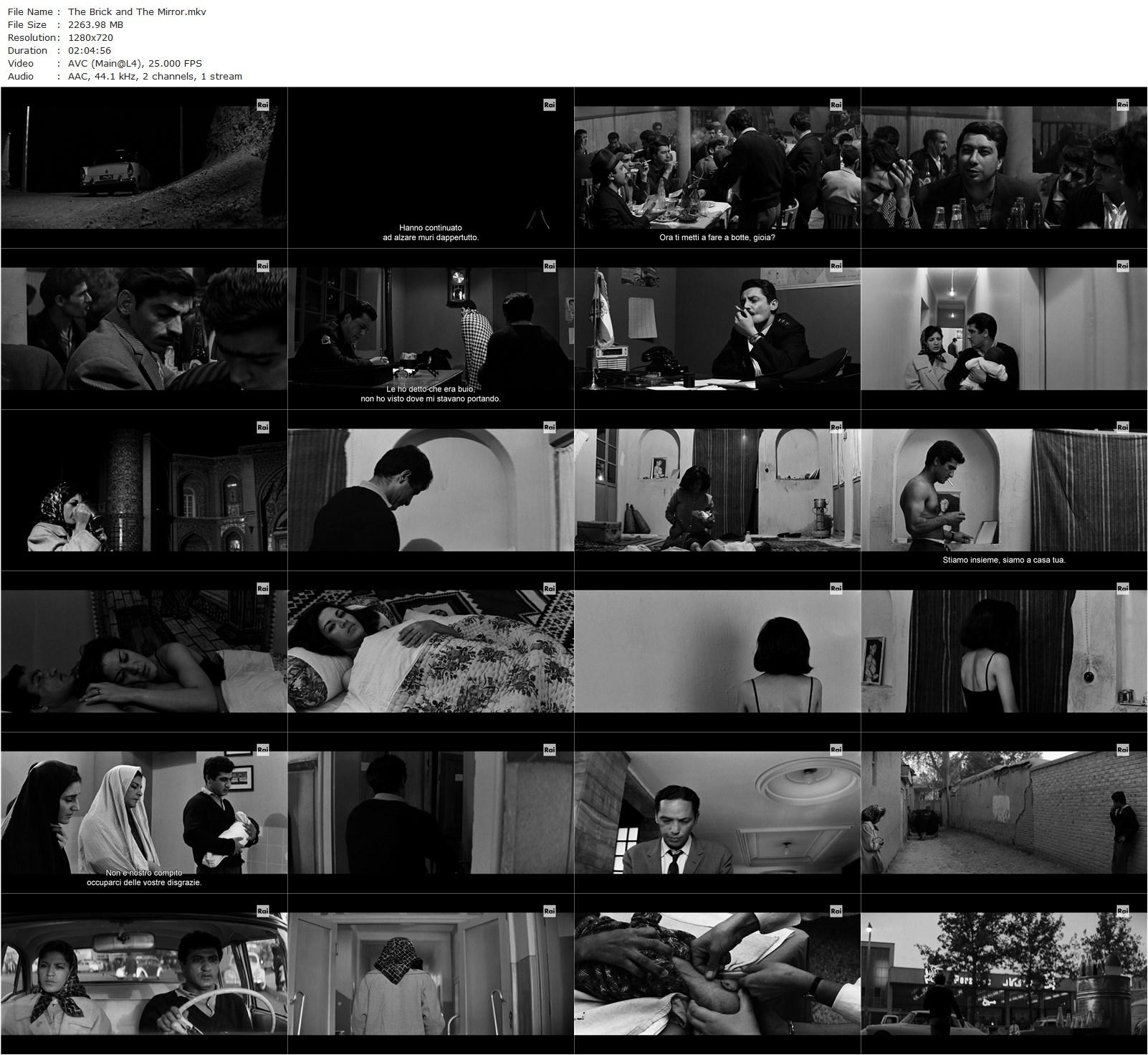 Brick and Mirror AKA Khesht va Ayeneh (1965) Ebrahim Golestan, Taji Ahmadi, Zackaria Hashemi, Goli Bozorgmehr-poster