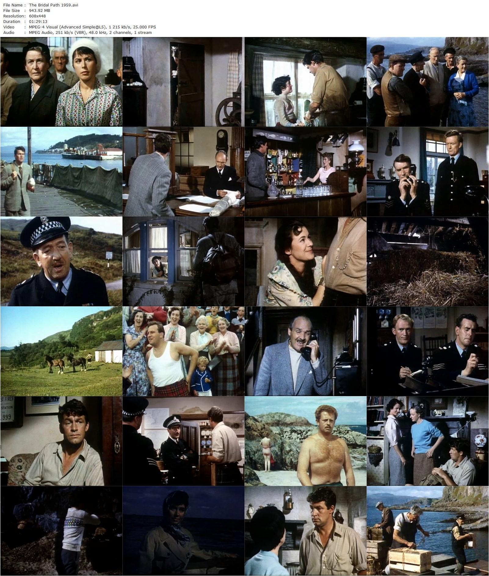 The Bridal Path (1959) Frank Launder, Bill Travers, Bernadette O’Farrell, George Cole-poster