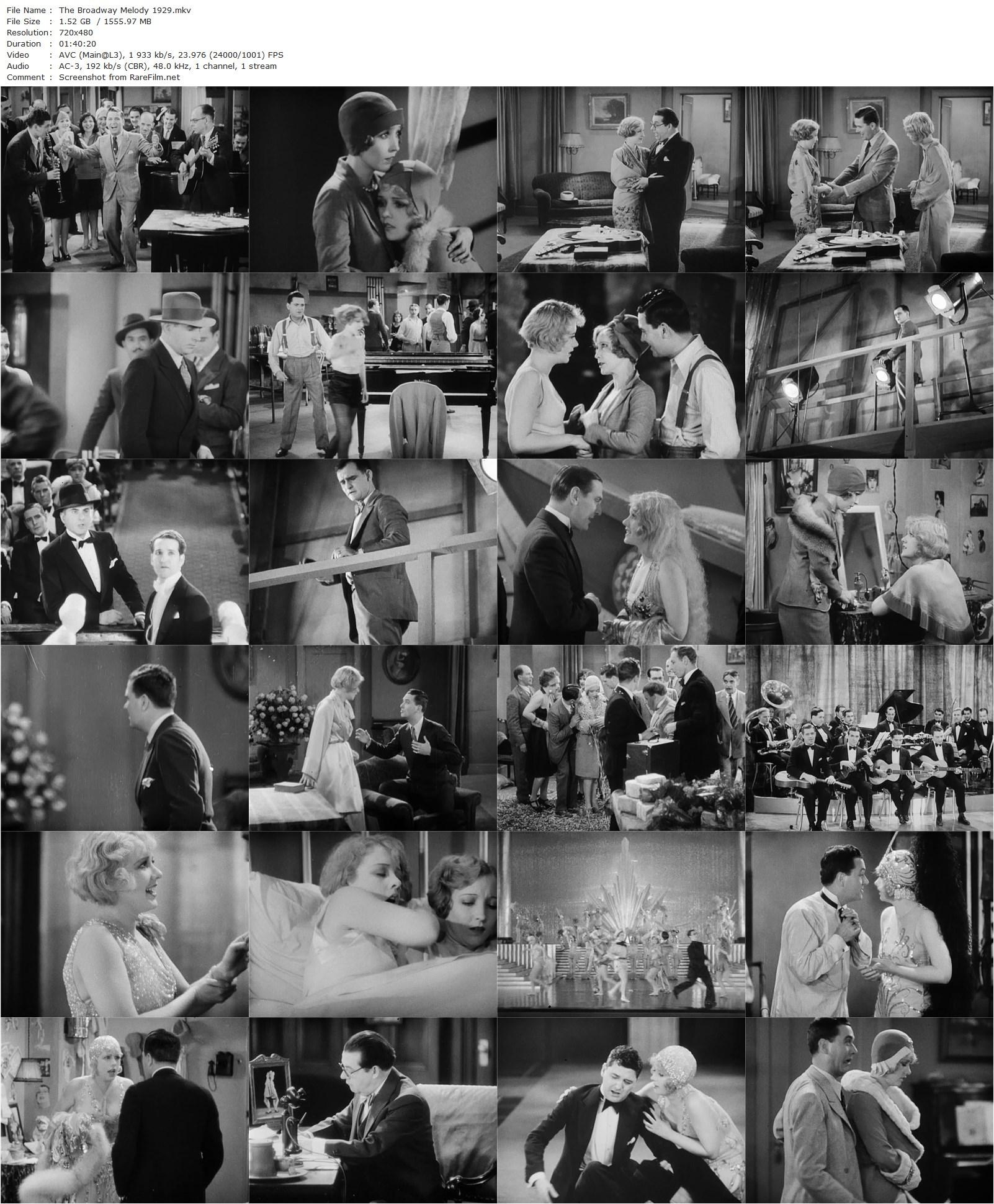 The Broadway Melody (1929) Harry Beaumont, Bessie Love, Anita Page, Charles King-poster