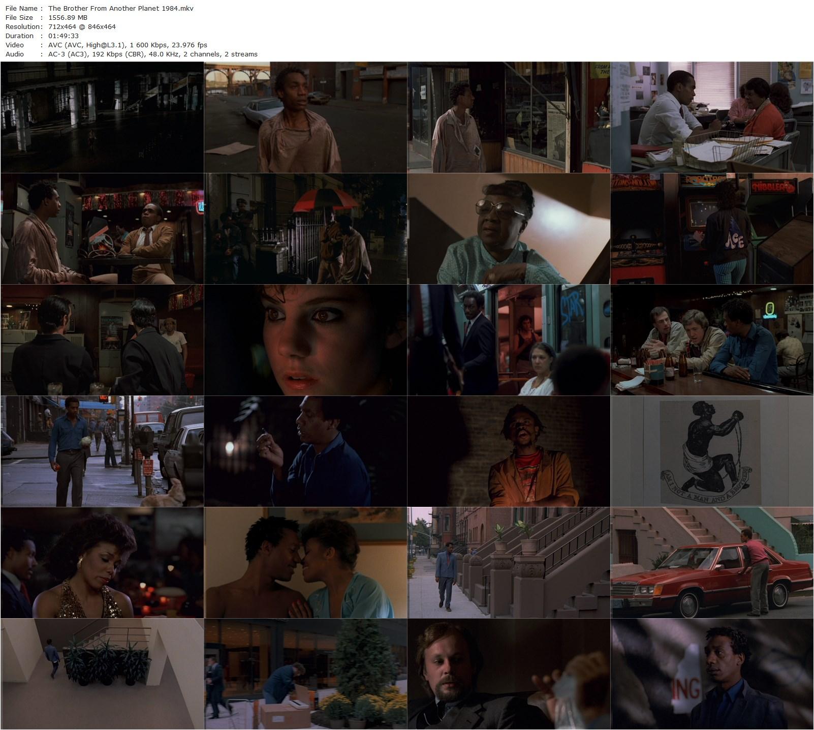 The Brother from Another Planet (1984) John Sayles, Joe Morton, Daryl Edwards, Rosanna Carter-poster