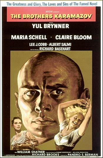 The Brothers Karamazov (1958) Richard Brooks, Yul Brynner, Maria Schell, Claire Bloom