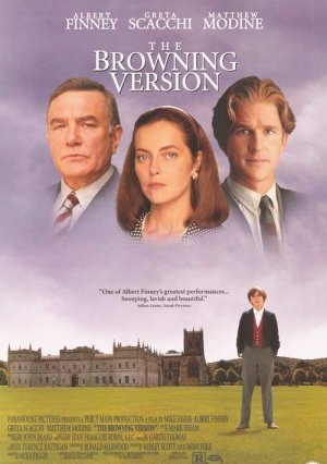 The Browning Version (1994) Mike Figgis, Albert Finney, Greta Scacchi, Matthew Modine