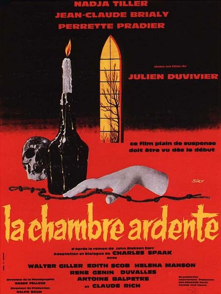 The Burning Court (1962) Julien Duvivier, Nadja Tiller, Jean-Claude Brialy, Perrette Pradier