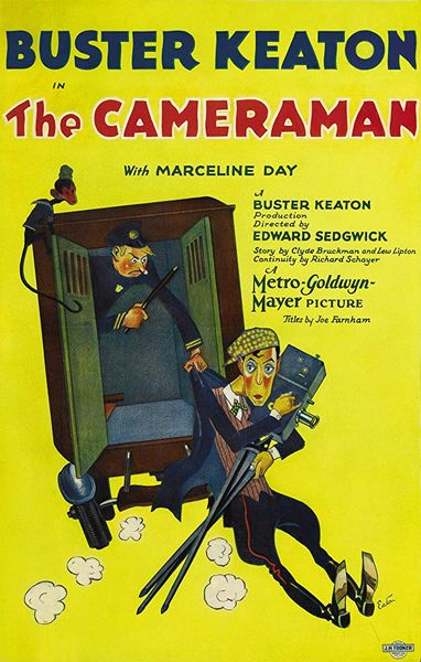 The Cameraman (1928) Edward Sedgwick, Buster Keaton, Marceline Day, Harold Goodwin