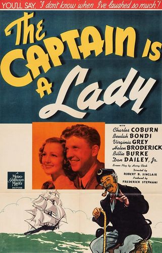 The Captain Is a Lady (1940) Robert B. Sinclair, Charles Coburn, Beulah Bondi, Virginia Grey