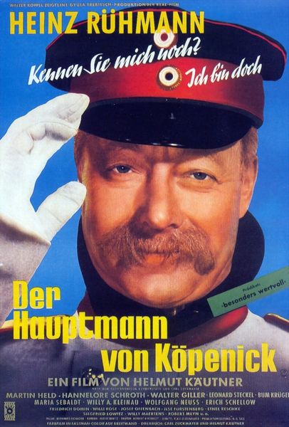 The Captain from Köpenick / Der Hauptmann von Köpenick (1956) Helmut Käutner, Heinz Rühmann, Martin Held, Hannelore Schroth