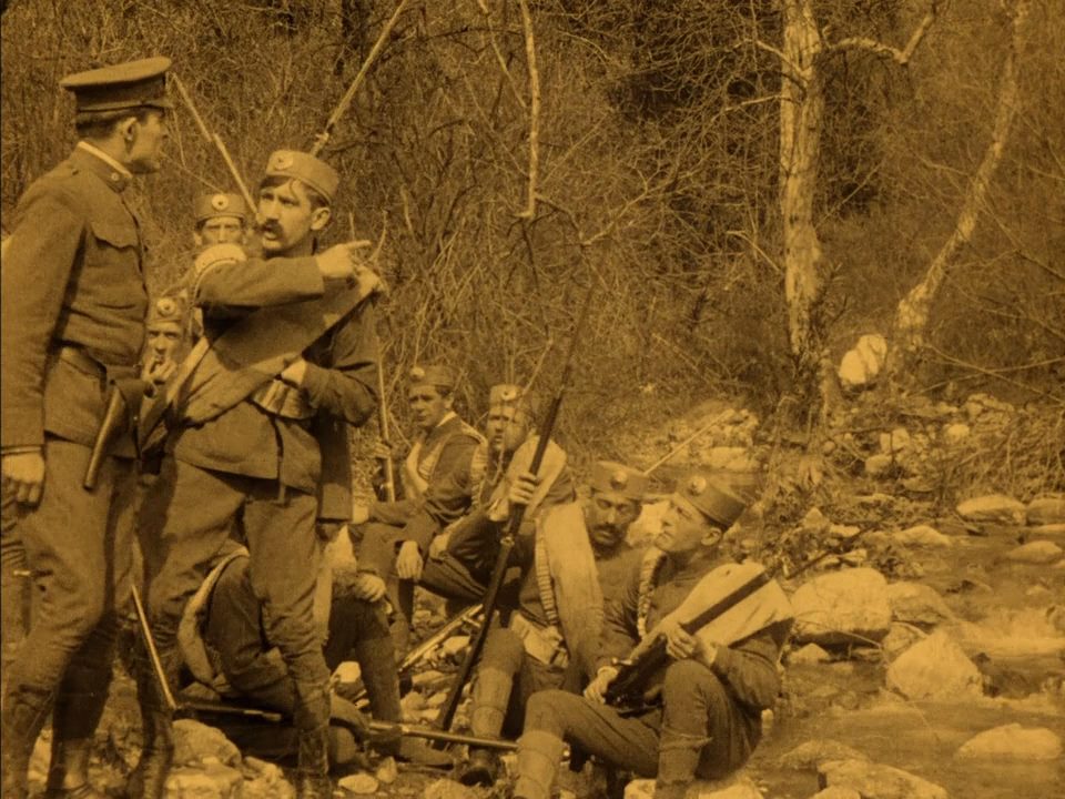 The Captive (1915) Cecil B. DeMille, Blanche Sweet, House Peters, Gerald Ward-poster