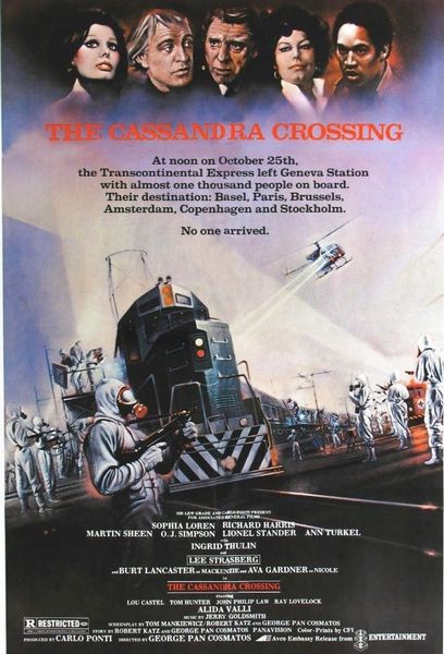 The Cassandra Crossing (1976) George P. Cosmatos, Sophia Loren, Richard Harris, Martin Sheen