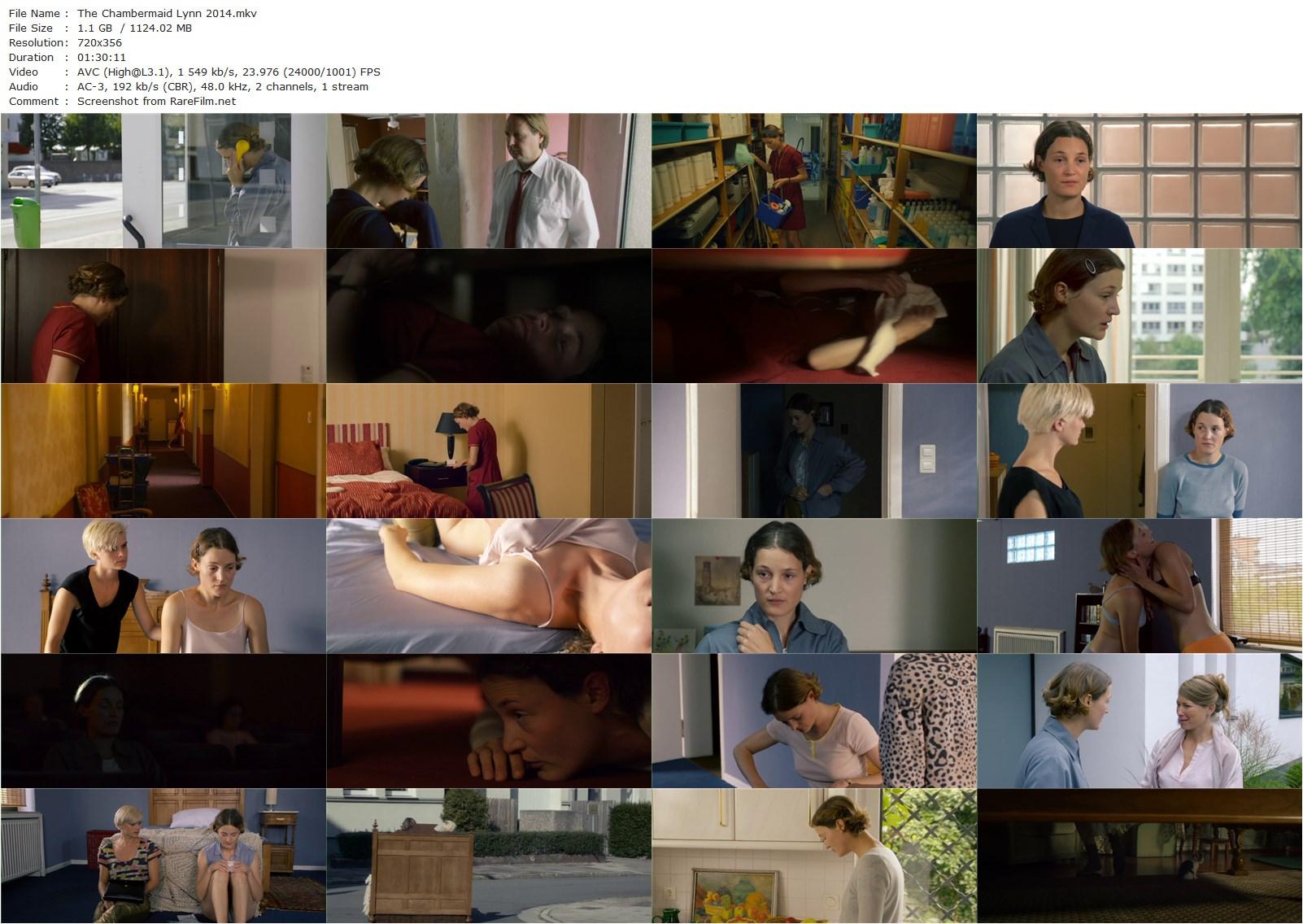 The Chambermaid Lynn / Das Zimmermädchen Lynn (2014) Ingo Haeb, Vicky Krieps, Lena Lauzemis, Christian Aumer-poster