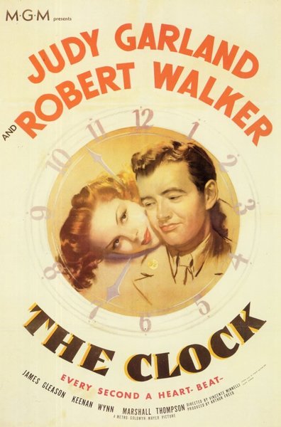 The Clock (1945) Vincente Minnelli, Fred Zinnemann, Judy Garland, Robert Walker, James Gleason, Drama, Romance
