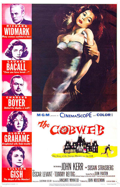The Cobweb (1955) Vincente Minnelli, Richard Widmark, Lauren Bacall, Charles Boyer