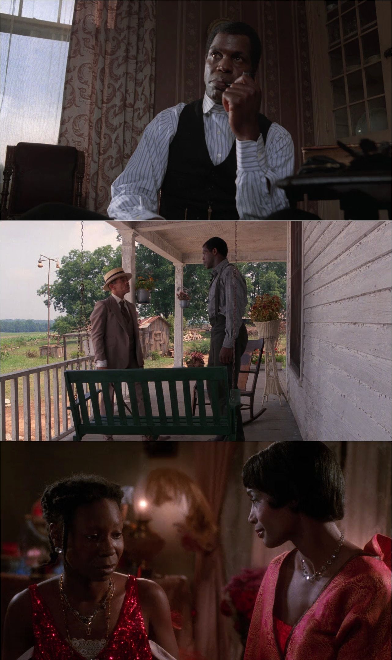 The Color Purple (1985) Steven Spielberg, Danny Glover, Whoopi Goldberg, Oprah Winfrey-poster