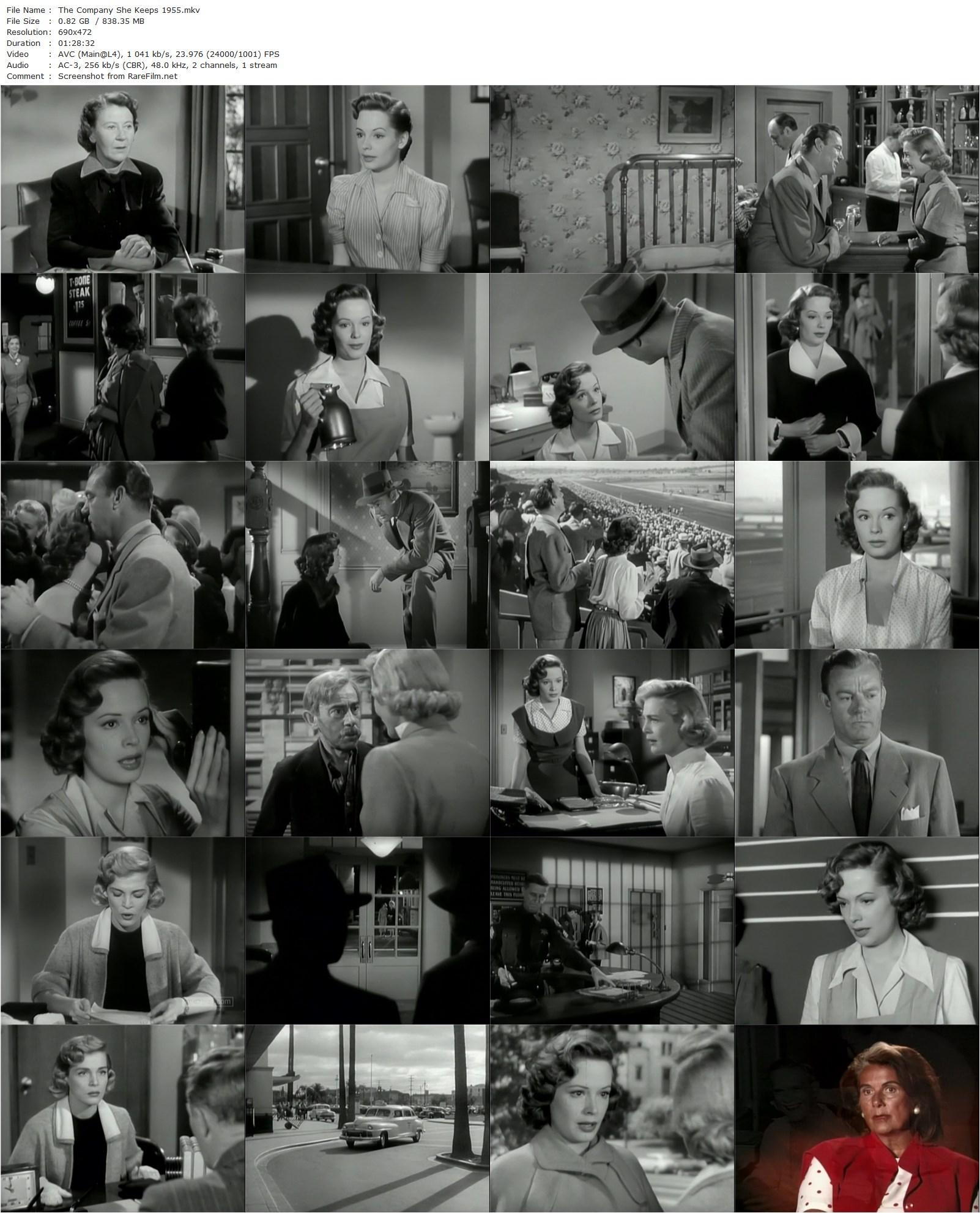 The Company She Keeps (1951) John Cromwell-poster