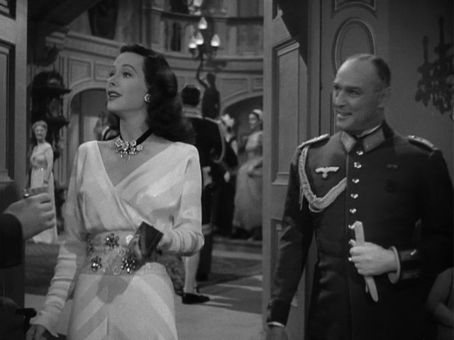 The Conspirators (1944) Jean Negulesco, Hedy Lamarr, Paul Henreid, Sydney Greenstreet, Drama, Romance, Thriller, War-poster