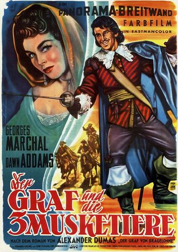 Count of Bragelonne / Le vicomte de Bragelonne (1954) Fernando Cerchio, Georges Marchal, Dawn Addams, Jacques Dumesnil