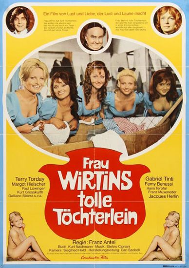 Frau Wirtins tolle Töchterlein / The Countess Died of Laughter (1973) Franz Antel, Teri Tordai, Gabriele Tinti, Femi Benussi, Comedy