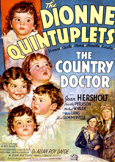 The Country Doctor (1936) Henry King, The Dionne Quintuplets, Yvonne Dionne, Cecile Dionne