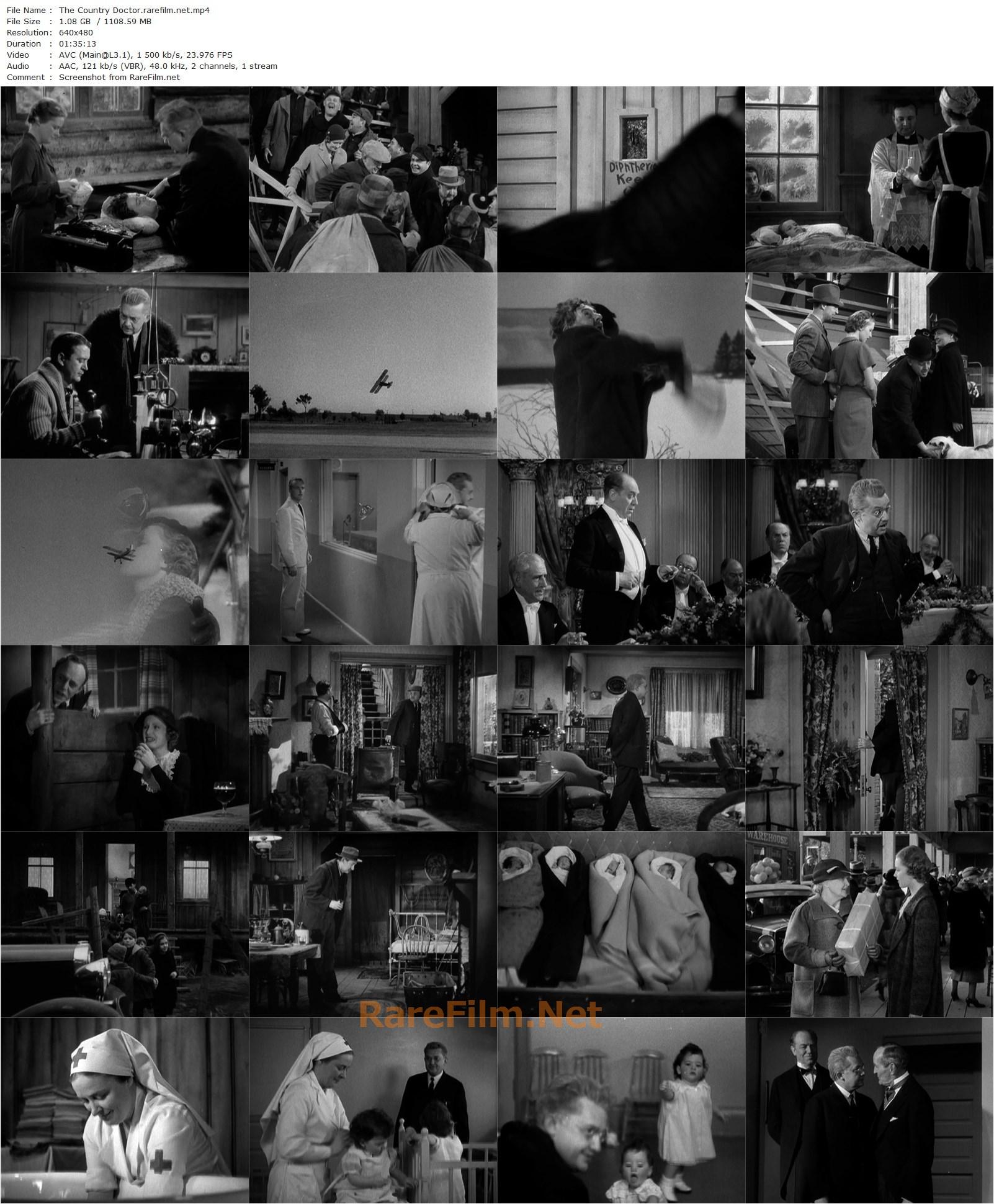 The Country Doctor (1936) Henry King, The Dionne Quintuplets, Yvonne Dionne, Cecile Dionne-poster